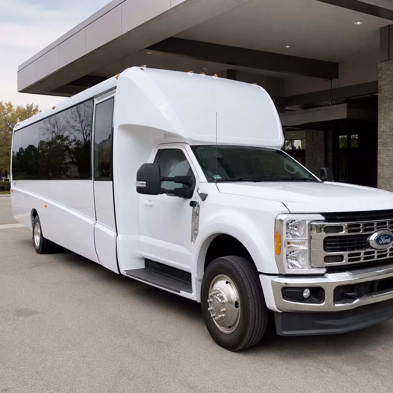 Henderson Airport Shuttle & Transportation party bus exterior