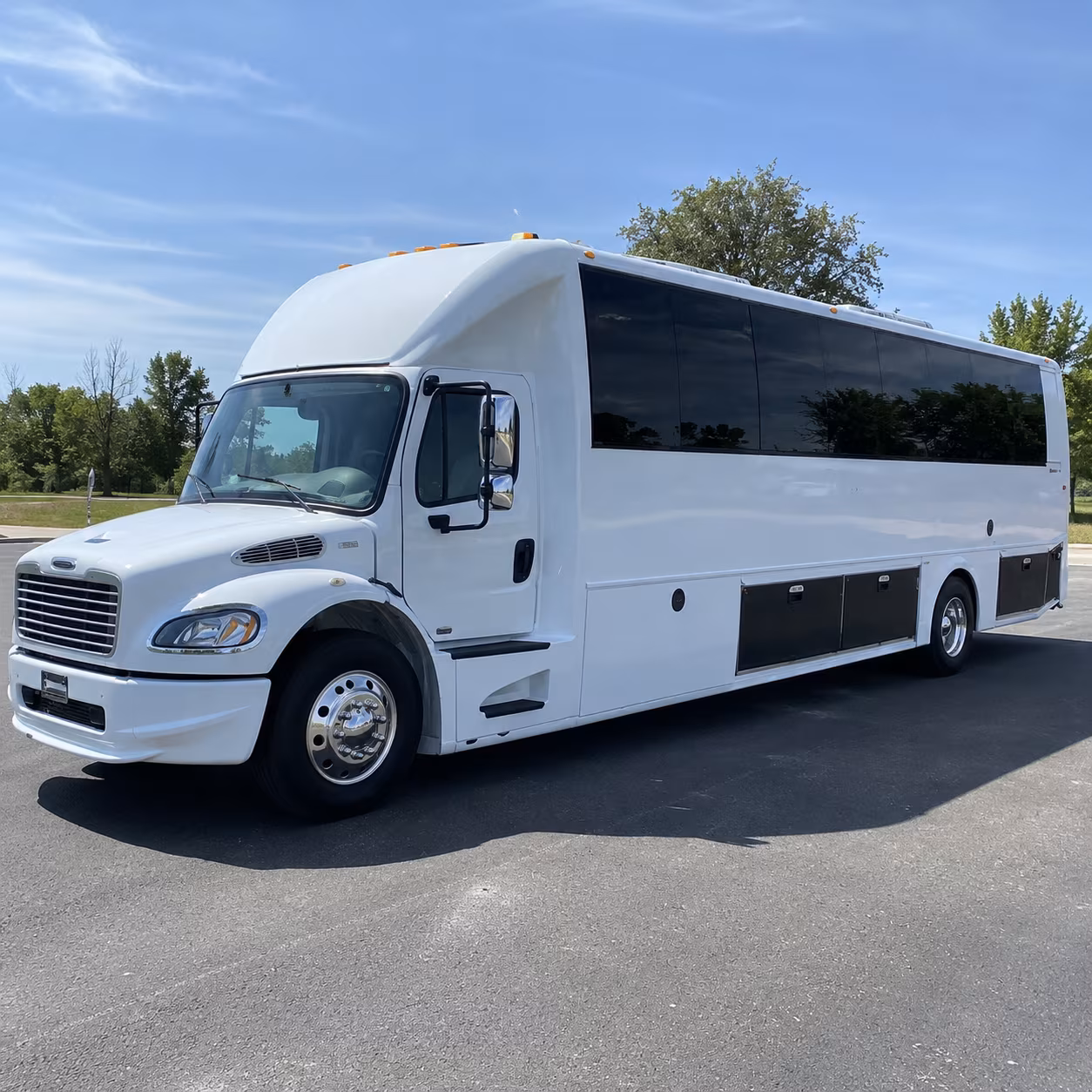 Henderson Concert & Music Festival Transportation party bus exterior