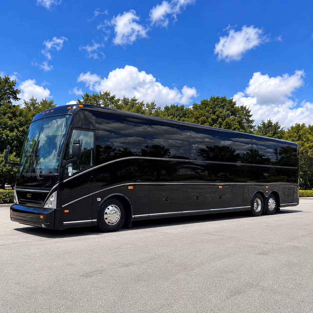 Henderson Corporate Transportation party bus exterior