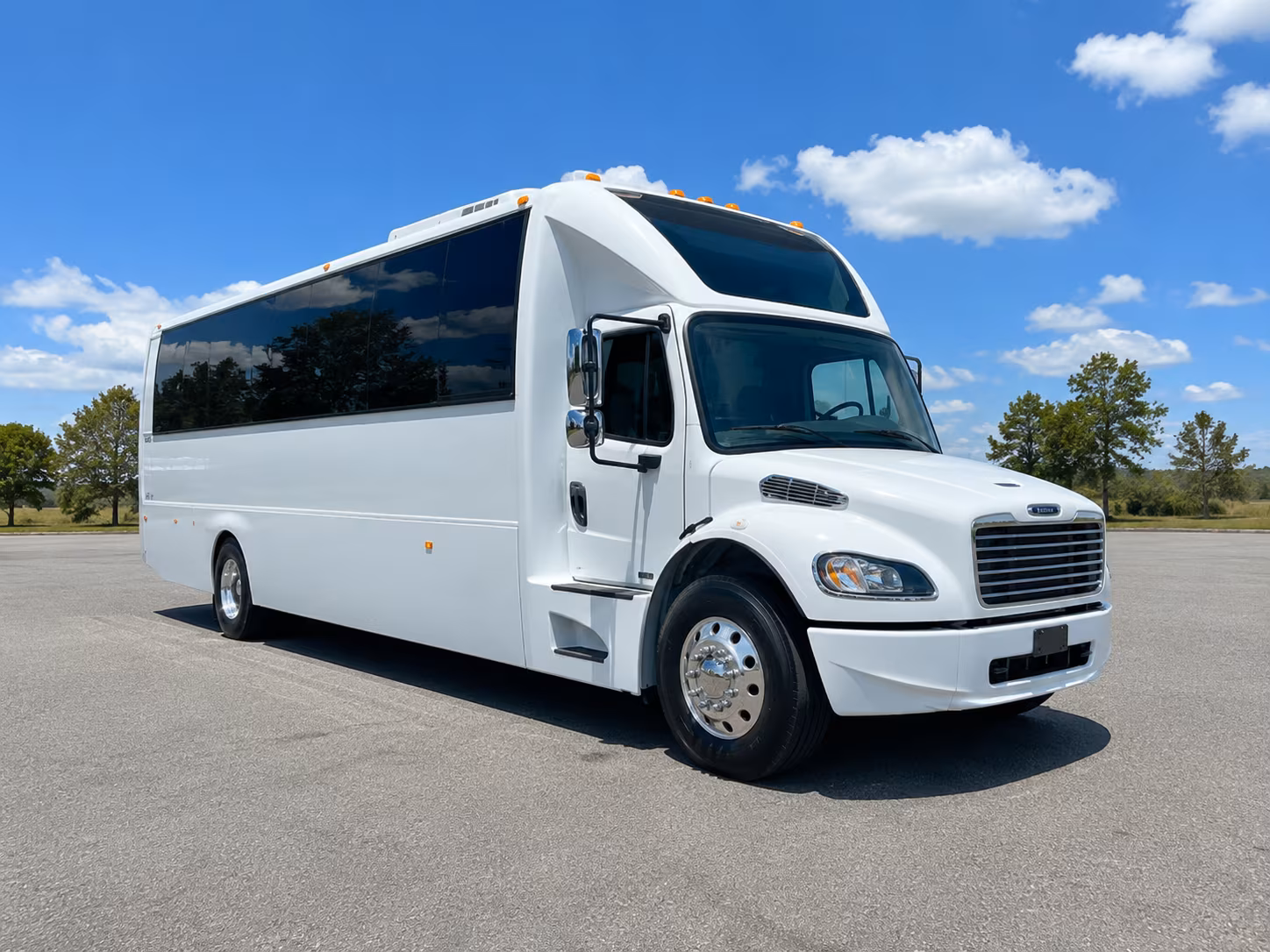 Henderson Private Event Transportation party bus exterior