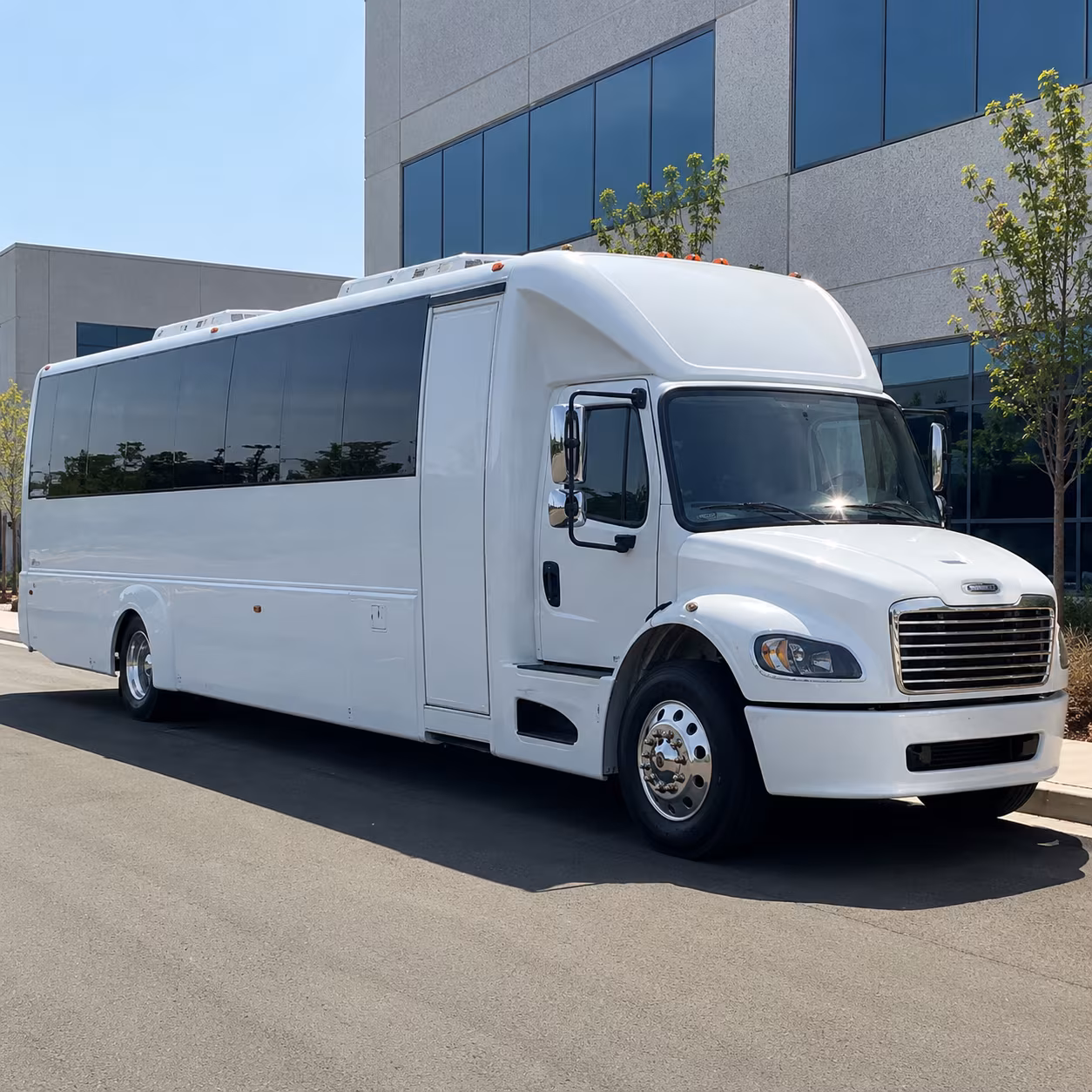 Henderson Private Event Transportation party bus exterior