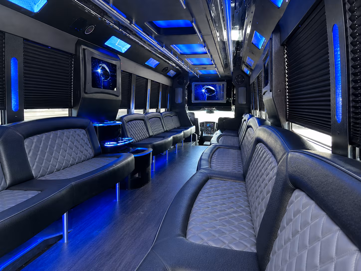 Henderson Prom & Homecoming Transportation party bus exterior