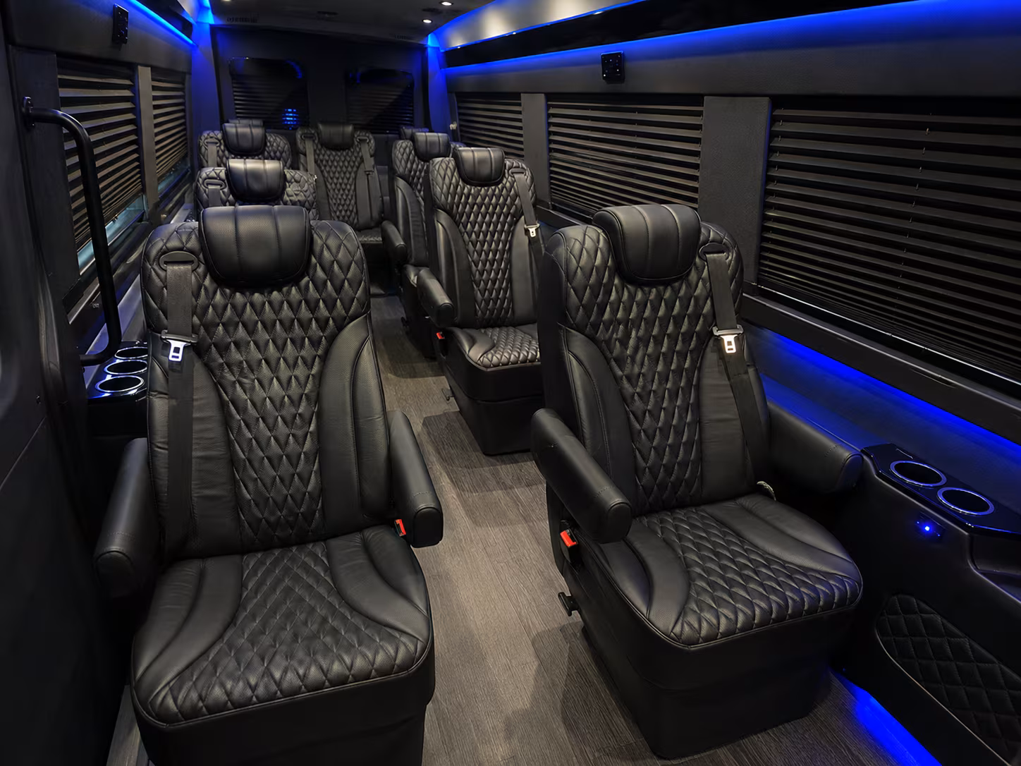 Henderson School Event Transportation onboard seating