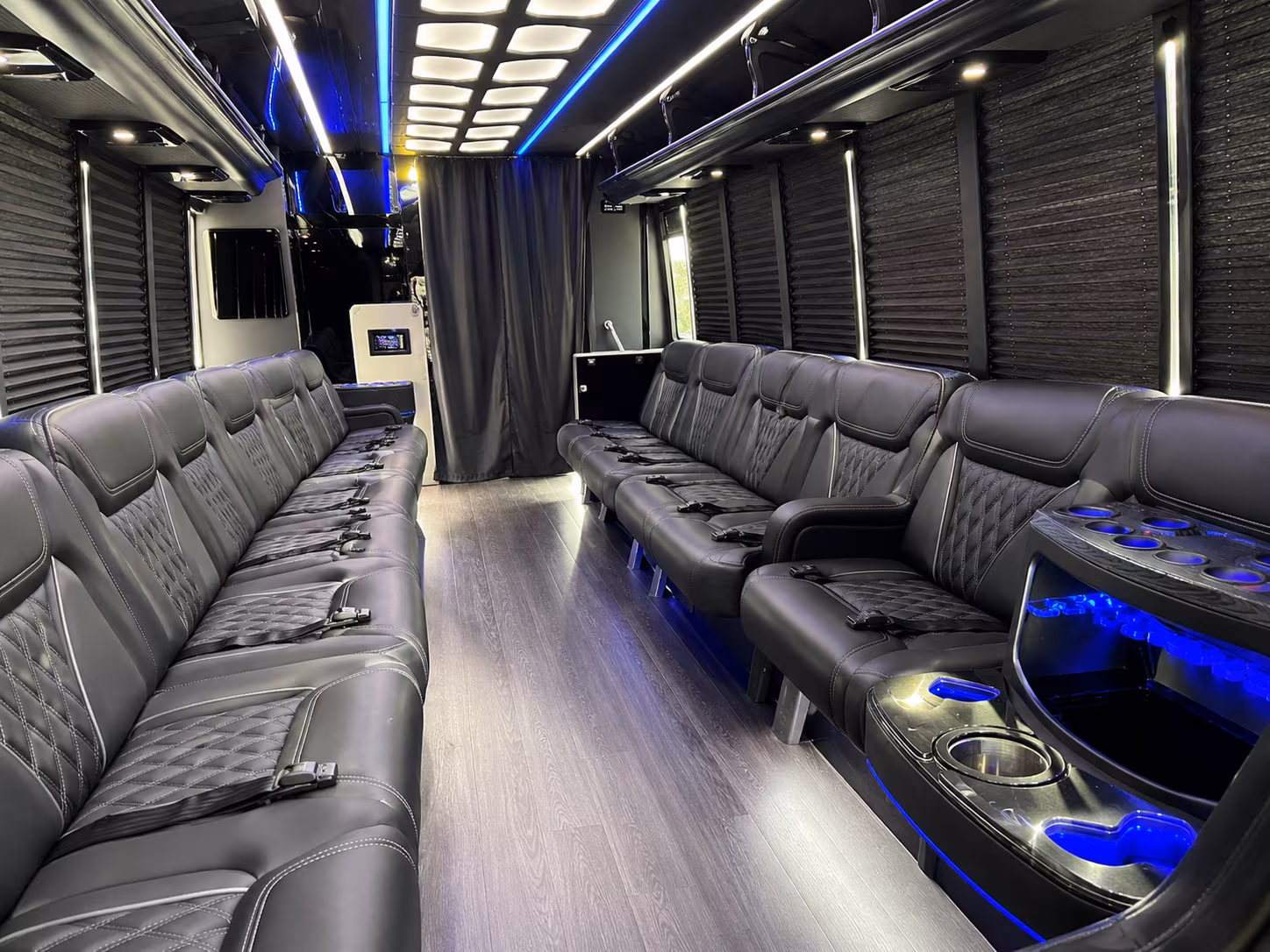 Henderson Sporting Event Transportation party bus exterior