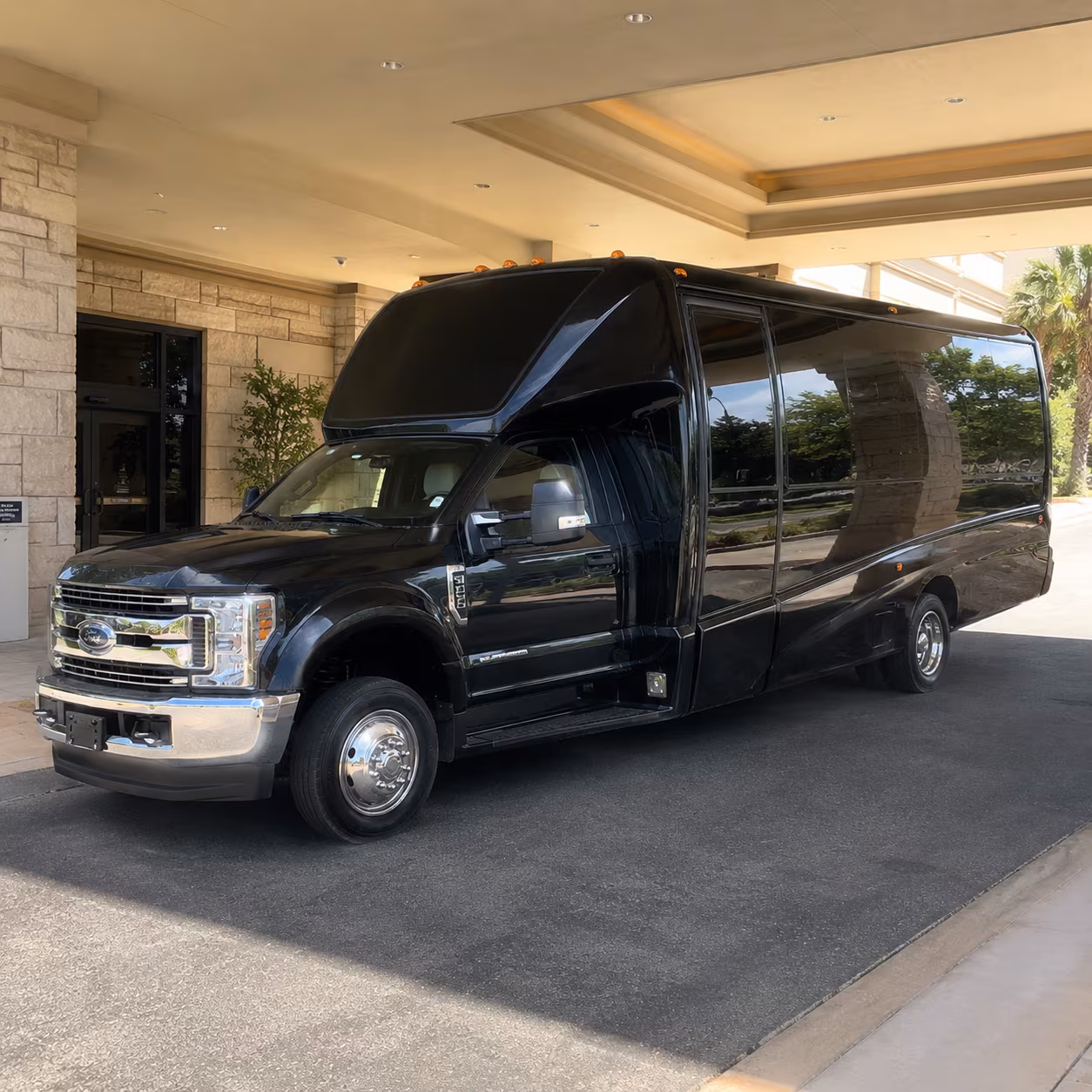 Henderson Sporting Event Transportation party bus exterior