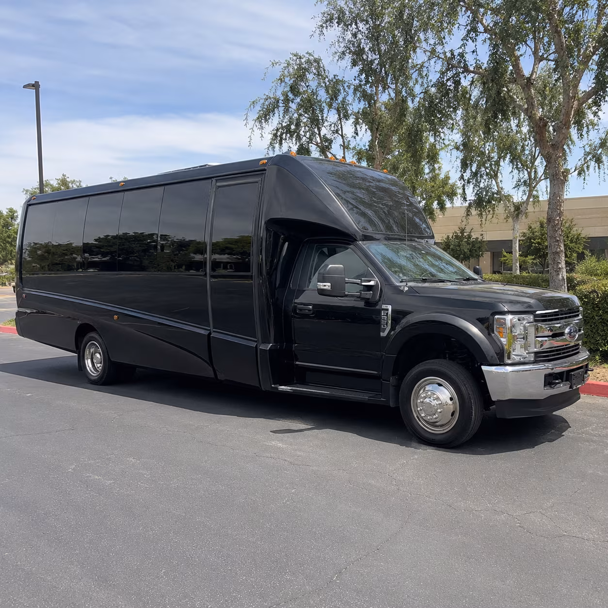 Henderson Wedding Transportation party bus exterior