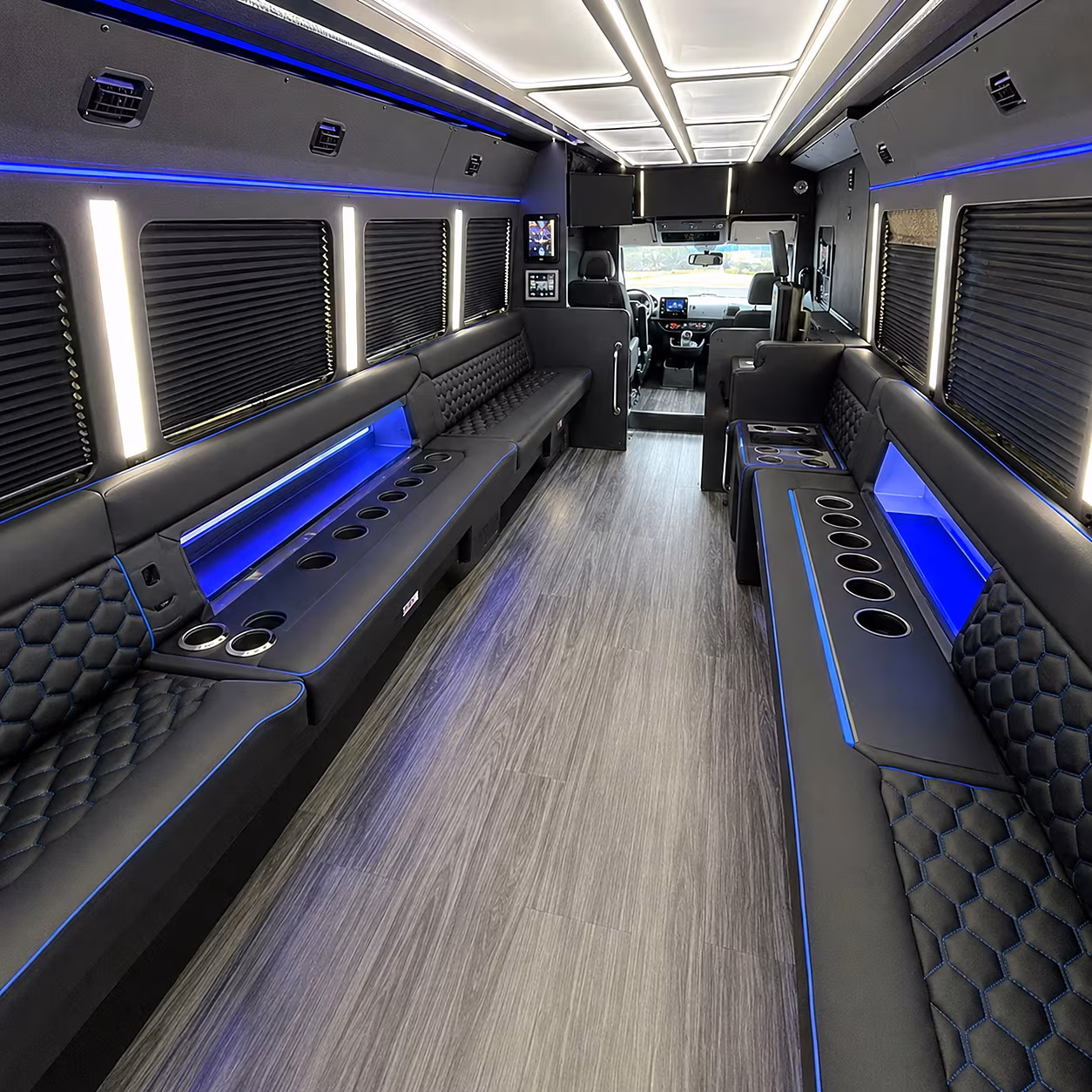 minibus interior