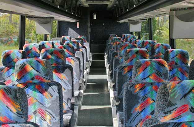 aliante 45 passenger motorcoach interior