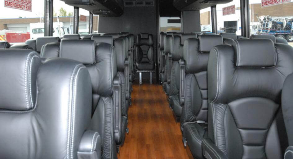 St. George 20 Passenger Minibus Interior