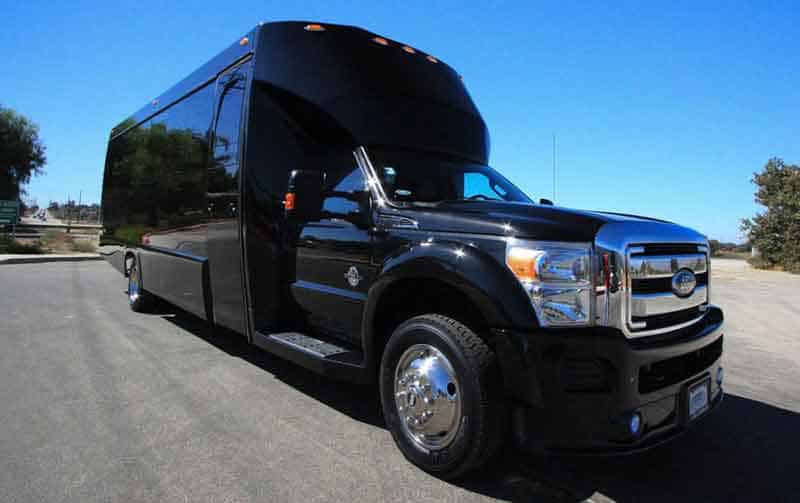Santa Clarita 30 Passenger Party Bus Black